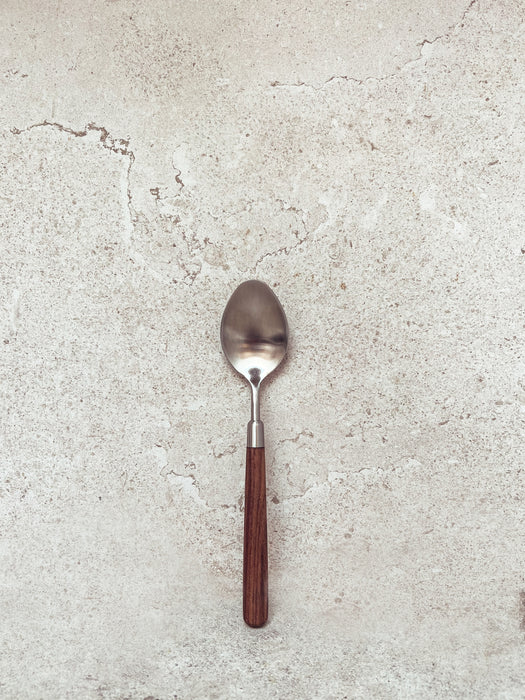 Stainless Steel Wooden Spoon