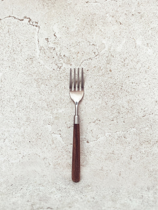 Stainless Steel Wooden Fork