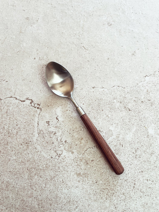 Stainless Steel Wooden Spoon