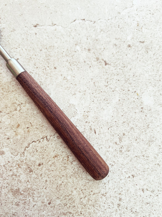 Stainless Steel Wooden Fork