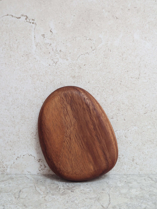 small wooden serving plate acacia wood