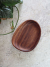 small wooden serving plate acacia wood